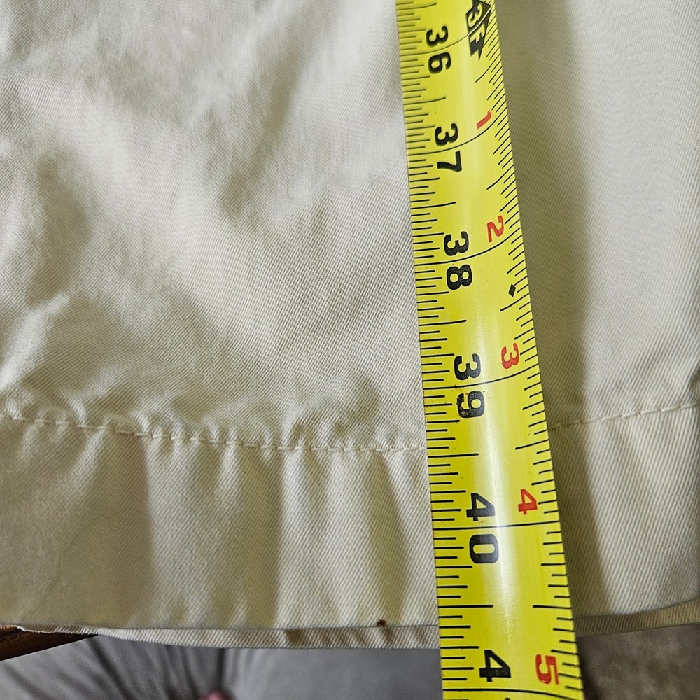 Tommy Bahama‎ Mens 35x32 Beige Pima Cotton Blend Casual Chino Pants - Picture 4 of 11